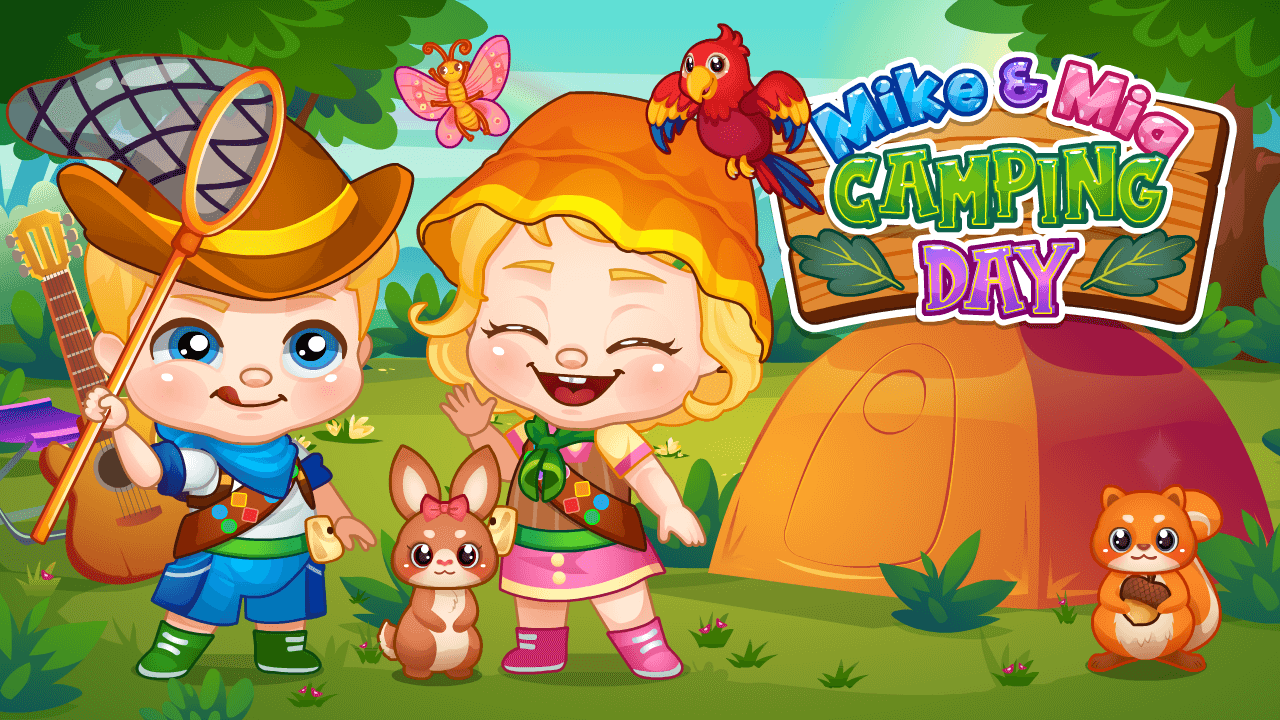 Image Mike And Mia Camping Day